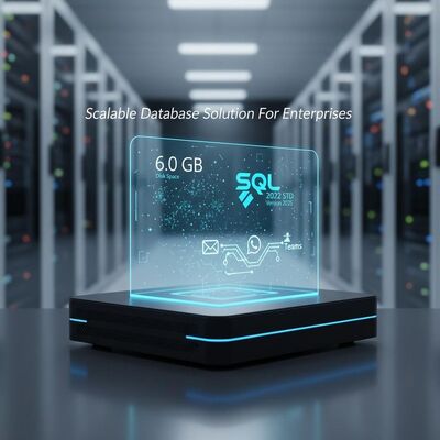 6.0 GB Disk Space Sql 2022 std Version 2025 Email WhatsApp Teams Scalable Database Solution For Enterprises