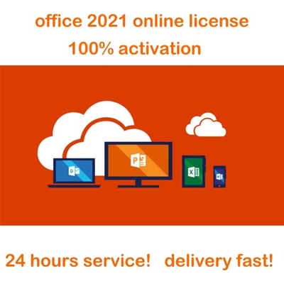 32 chiave 2021 della licenza del volume di attivazione 1pc di 64Bit Microsoft Office