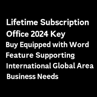 Chiave di acquisto a vita di Office 2024, dotata della funzione Word a supporto delle esigenze aziendali internazionali globali