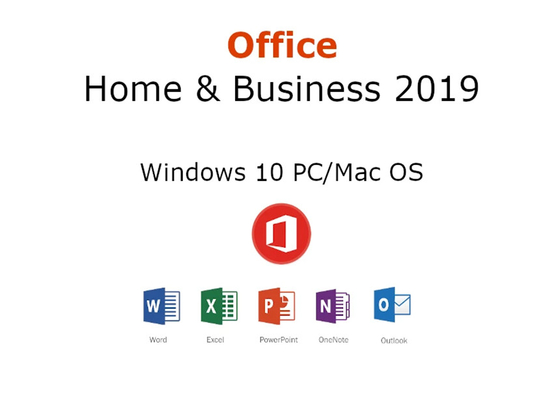 casa di 1pc Microsoft Office e chiave online della licenza dello studente 2019, chiave del prodotto di parola dell'HB 2019