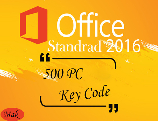 Vinca tutte le lingue concedono una licenza all'Office Professional chiave più 2016, l'ufficio 2016 di chiave del prodotto di Std