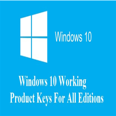 Codice domestico di attivazione di 64Bit Windows 10 aggiornabili, X32 chiave del prodotto di attivazione di vittoria 10